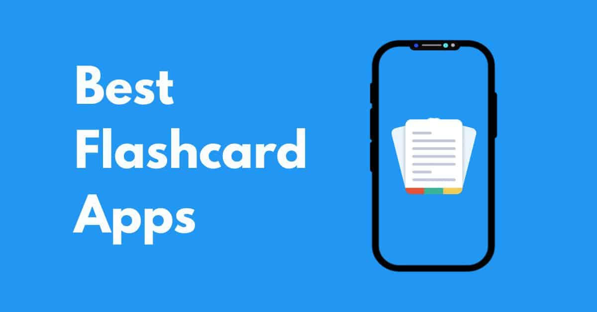 Flashcards App Mostra um layout de flashcards